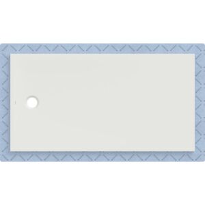 Geberit CleanFloor30 Duschfläche 551018001 bodeneben, mit Dichtvlies, 90 x 170 cm, weiß / matt