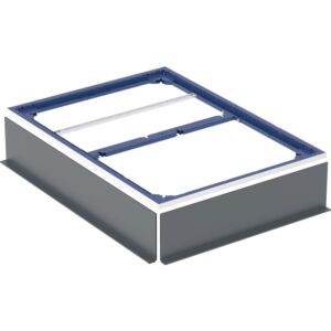 Cadre de fixation Geberit Duofix 551505001 80 x 110 cm, pour une largeur de douche de 110 à 140 cm (7 pieds).