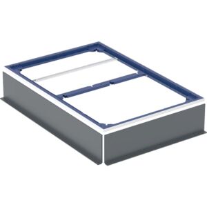 Cadre de fixation Geberit Duofix 551506001 80 x 120 cm, pour une largeur de douche de 110 à 140 cm (7 pieds).