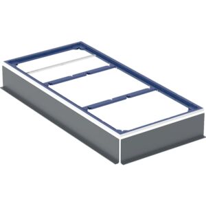 Cadre de fixation Geberit Duofix 551510001 80 x 170 cm, pour receveur de douche, pour 3 m (10 pieds).