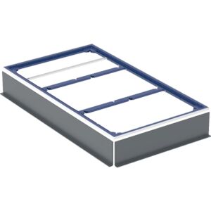 Geberit Duofix Installationsrahmen 551517001 90 x 160 cm, für Duschfläche, für 10 Füße
