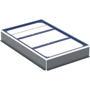Geberit Duofix Installationsrahmen 551525001 100 x 160 cm, für Duschfläche, für 10 Füße