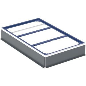 Cadre de fixation Geberit Duofix 551516001 90 x 150 cm, pour receveur de douche, pour 3 mètres (10 pieds).