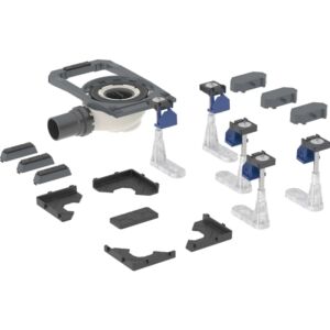 Geberit Duofix Duschwannenablauf 551565001 mit 5 langen Füße, Sperrwasserhöhe 50mm