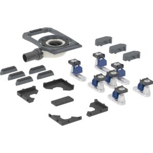 Geberit Duofix Duschwannenablauf 551557001 mit 7 Füßen, Sperrwasserhöhe 30mm