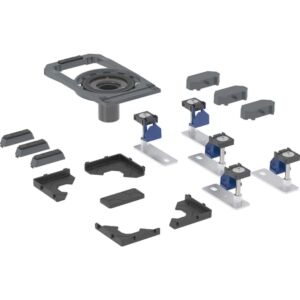 Bonde de receveur de douche Geberit Duofix 551559001 avec 1,5 m, installation traversante.