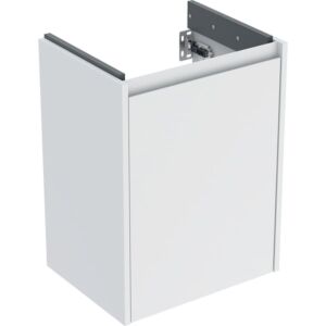 Geberit Renova Plan base cabinet 504022001 45.7 x 60.6 x 24.2 cm, carcass/front white / lacquered satin finish, 1 door