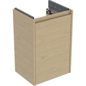 Geberit Renova Plan Unterschrank 504021PS1 40 x 60,6 x 20,3 cm, Korpus/Front Eiche natur / Melamin Holzstruktur, 1 Tür