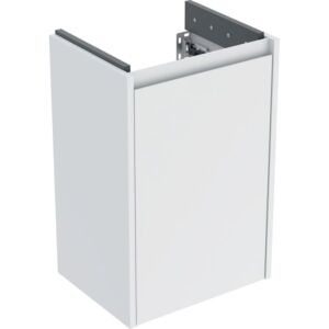 Geberit Renova Plan base cabinet 504021001 40 x 60.6 x 20.3 cm, carcass/front white / lacquered satin finish, 1 door