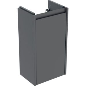 Geberit Renova Plan base cabinet 504020JK1 32.4 x 60 x 23 cm, carcass/front lava / lacquered satin finish, 1 door