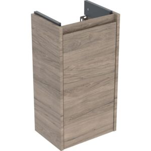 Geberit Renova Plan base cabinet 504020JR1 32.4 x 60 x 23 cm, carcass/front walnut / melamine wood structure, 1 door