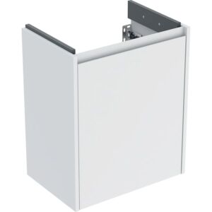 Geberit Renova Compact vanity unit 504083001 1 door, carcass/front white / lacquered satin finish, width 50 cm