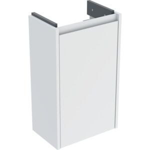 Geberit Renova Compact vanity unit 504080001 1 door, carcass/front white / lacquered satin finish, width 35.8 cm