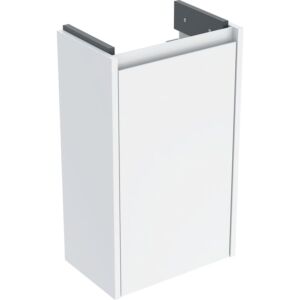 Geberit Renova Compact vanity unit 504080011 1 door, carcass/front white / lacquered satin finish, width 35.8 cm
