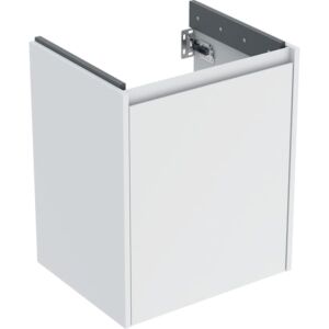 Geberit Renova Plan Waschtisch-Unterschrank 504023001 Korpus/Front weiß / lackiert seidenmatt, Breite 50,4 cm, 1 Tür