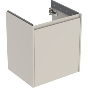 Geberit Renova Plan Waschtisch-Unterschrank 504024DB1 Korpus/Front sandgrau / lackiert seidenmatt, Breite 54,6 cm, 1 Tür