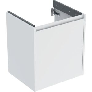 Geberit Renova Plan Waschtisch-Unterschrank 504024001 Korpus/Front weiß / lackiert seidenmatt, Breite 54,6 cm, 1 Tür