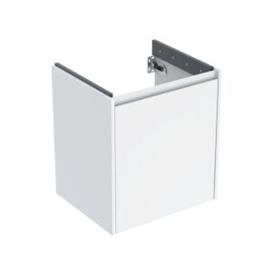 Geberit Renova Plan Waschtisch-Unterschrank 504024011 Korpus/Front weiß / lackiert seidenglanz, Breite 54,6 cm, 1 Tür