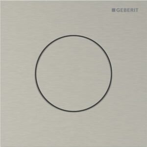 Geberit Type 40 urinal control 116014ID1 pneumatic flush actuation, nickel, round