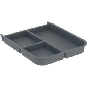 Geberit Einsatz 503200001 17,3 x 2,5 x 20 cm, lava, für Siphonausschnitt