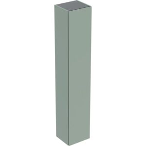 Geberit Renova Plan tall cabinet 504045IK1, 1 door, width 33cm, carcass/front sage green / lacquered satin finish