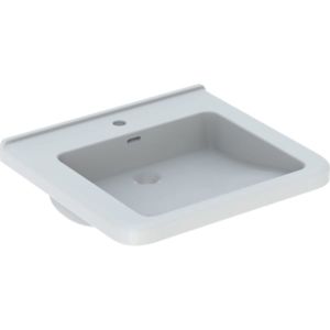Geberit Renova Comfort lavabo 128660600 60 x 55 cm, blanc KeraTect, accessible