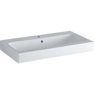 Geberit iCon countertop washbasin 124575600 75x48.5cm, white KeraTect, with tap hole
