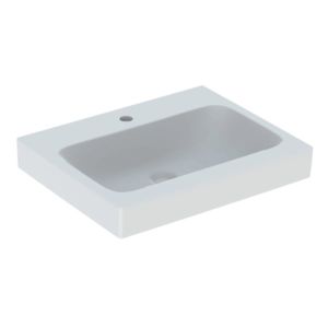 Geberit iCon washbasin 124062000 60 x 48.5 cm, with tap hole, without overflow, white