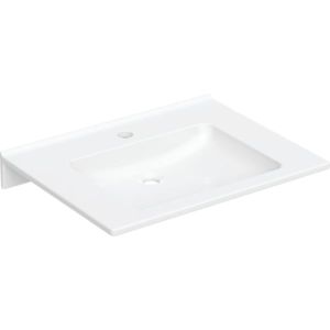 Geberit Publica washbasin 402070016 70 x 55 cm, with tap hole, without overflow, barrier-free, white-alpine