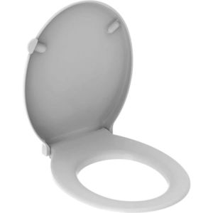 Geberit Renova Comfort WC seat 572850000 white, barrier-free, antibacterial, fastening from below