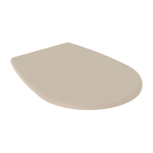 Geberit WC seat Renova 572165080 hinges stainless steel, bahama beige, with lid