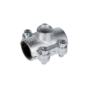 Gebo tapping clamp 01.261.28.0201 3/4&quot; x 1/2&quot;, outlet with internal thread