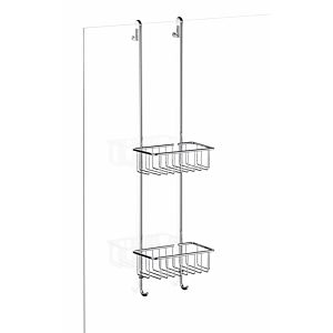 Giese Bodyguard Duschkorb 30429-02 chrom, mit Haken, zum Einhängen