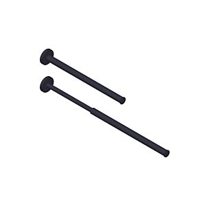 Giese towel rail 90111-14 extendable, length 325 - 510 mm, matte black