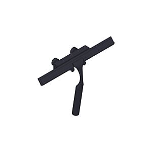 Giese Vipa hook 30952-14 with glass squeegee, matte black