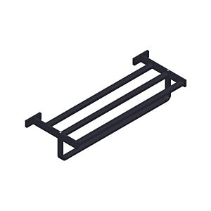 Giese Gifix Tono Badetuchablage 39278-14 mit Badetuchhalter, schwarz matt