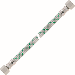 Conduite d&#39;huile GOK 1206400 G 3/8 TM x G 3/8 TM x 750 mm, PS 10 bar