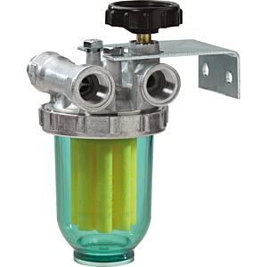 Filtre à huile deux conduites GOK 1385172 Siku 70 µm, IG G 3/8xAG G 3/8 KN, 6 bar