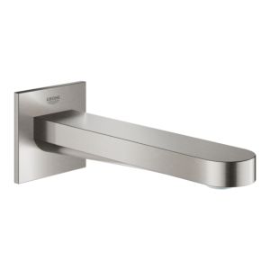 Grohe Plus bec de baignoire 13404DC3 montage mural, saillie 16,8 cm, supersteel
