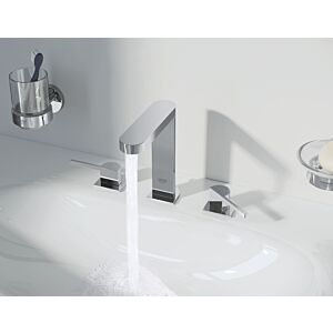 Grohe Plus Waschtisch-3-Loch-Armatur 20301003 chrom, mit Ablaufgarnitur