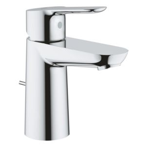 Grohe Start Edge Waschtischarmatur S-Size 23342000 mit Ablaufgarnitur 1 1/4", chrom