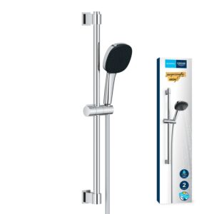 Grohe Vitalio Comfort 110 ensemble de barres de douche 26398001 2 types de jets (RAIN, JET) chromé