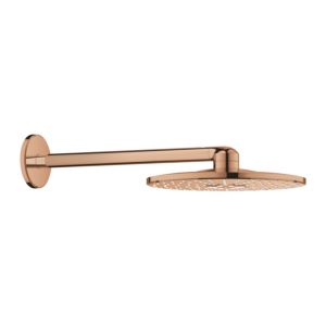Grohe ensemble de douche de Rainshower Grohe 26475DA0 warm sunset, bras de douche 430 mm, 2 types d&#39;acier