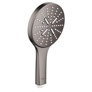 Grohe Rainshower douche 26574A00 graphite dur, trois modes de jet, avec un débit limiteur 9,5 l / min