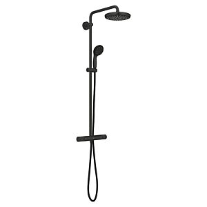 Grohe Vitalio Start 210 système de douche 268042430 noir mat, avec robinetterie thermostatique