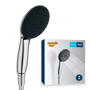 Grohe Vitalio Start 110 ensemble de douchette à main 26972001 2 types de jets (RAIN, JET) chromé