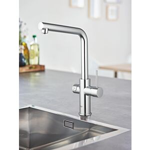 Grohe Blue Home Kit de démarrage 31454001 chromé, Mitigeur bec L