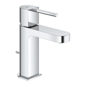 Mitigeur monocommande de lavabo GROHE PLUS 1/2&quot;, taille S, garniture de vidange , chromé