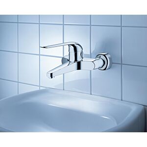 Grohe Waschtisch Wand Armatur 32778000 Euroeco Special, chrom, Ausladung 204 mm