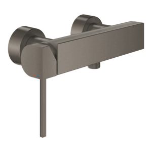 Grohe Plus Brause-Einhebelmischer 33577AL3 hard graphite gebürstet, Brauseabgang unten 1/2", Wandmontage